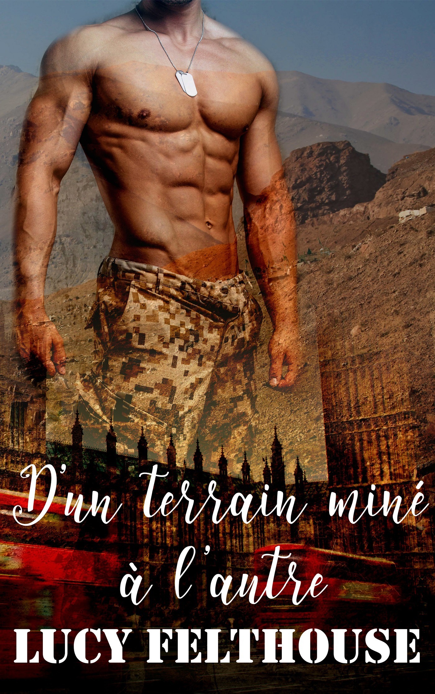 Couverture ebook de D'un terrain miné à l'autre, de Lucy Felthouse