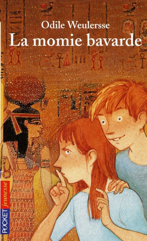 ebook cover of La momie bavarde, by Odile Weulersse