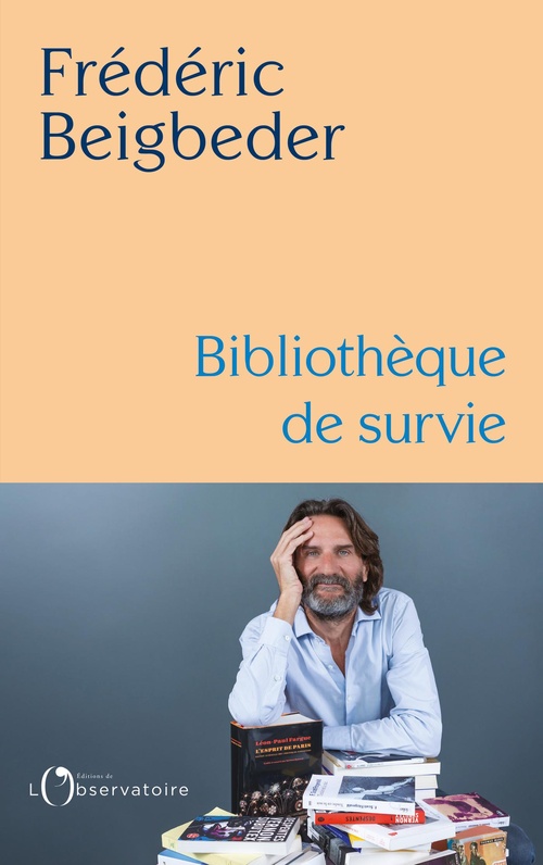 Couverture ebook de Bibliothèque de survie, de Frédéric Beigbeder
