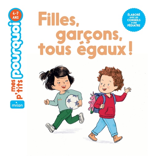 Couverture ebook de Filles, garçons, tous égaux, de Stéphanie Redoulès