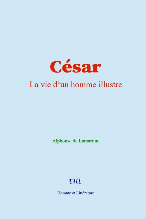 ebook cover of César, by Alphonse De Lamartine