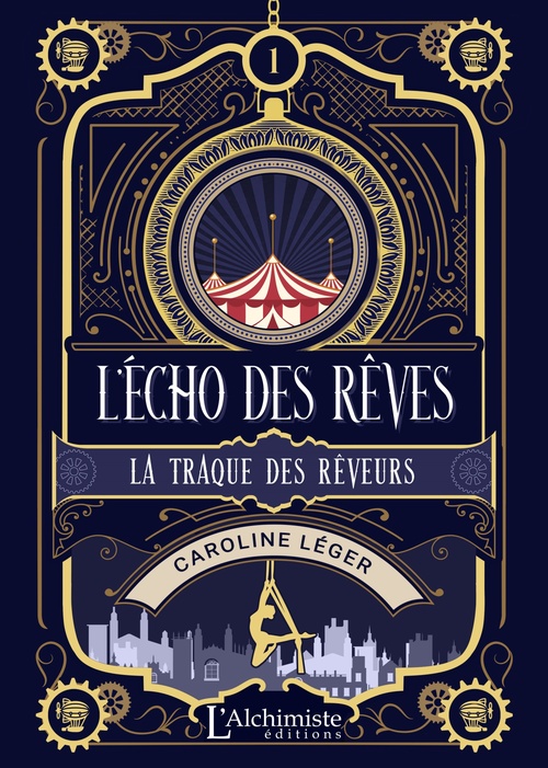 Couverture ebook de L'écho des rêves - tome 1 : La traque des Rêveurs, de Caroline Léger