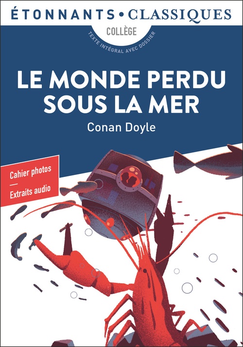 Couverture ebook de Le Monde perdu sous la mer, de Arthur Conan Doyle