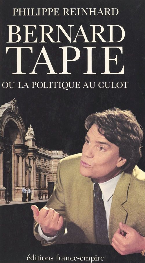 Couverture ebook de Bernard Tapie, de Philippe Reinhard