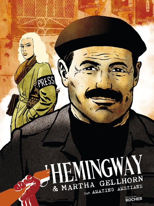 ebook cover of Hemingway et Martha Gellhorn, by Amazing Ameziane