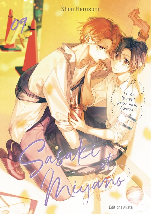Couverture ebook de Sasaki et Miyano - Tome 9 (VF), de Shou Harusono