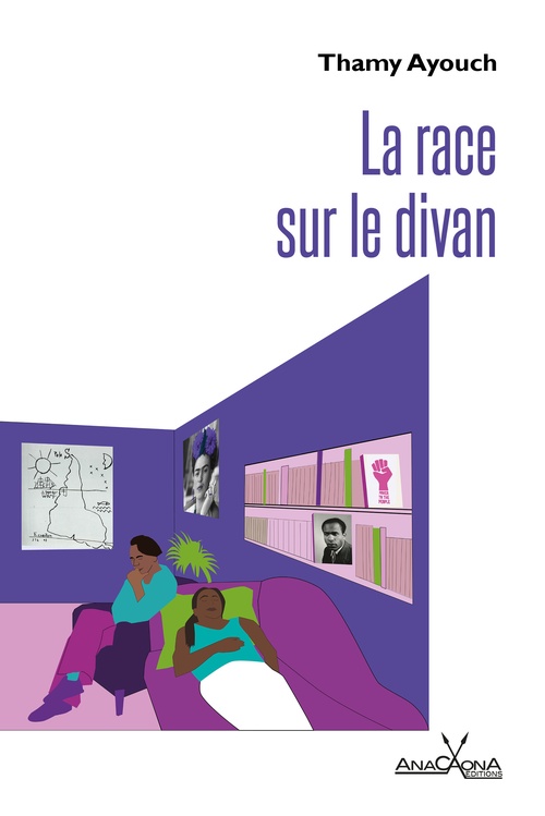 Couverture ebook de La race sur le divan, de Thamy Ayouch
