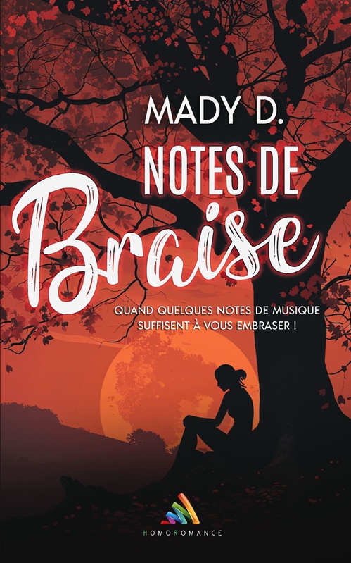 Couverture ebook de Notes de braises, de Mady D.