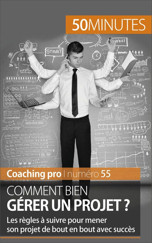 Couverture ebook de Gestion de projet, de Nicolas Zinque