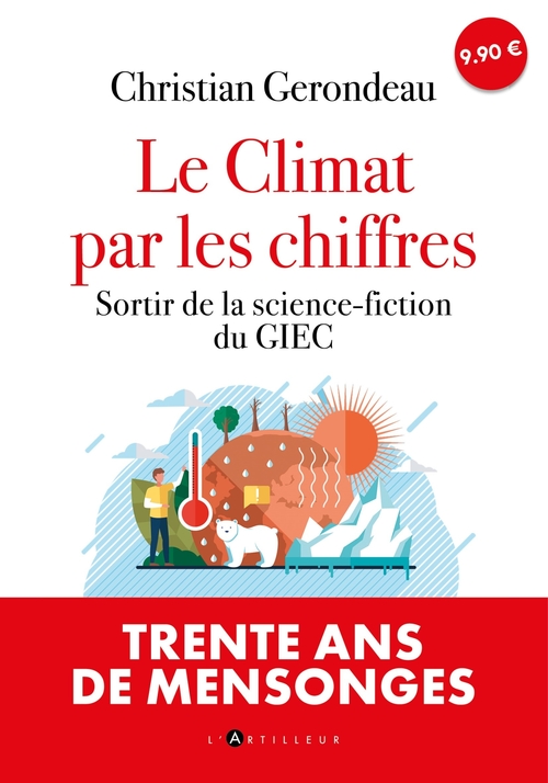 ebook cover of Le climat par les chiffres, by Christian Gerondeau