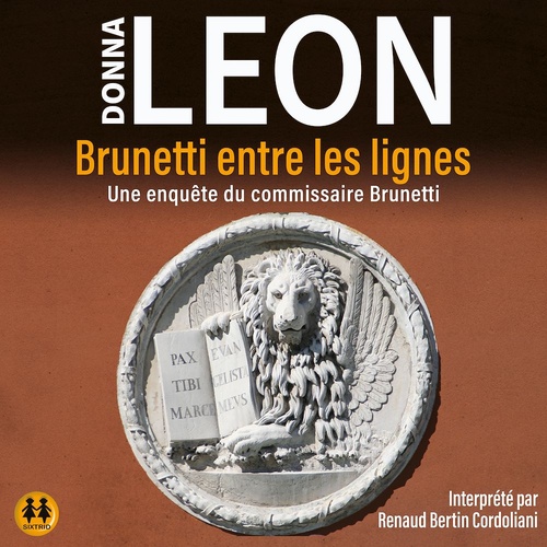 Couverture audiobook de Brunetti entre les lignes, de Donna Leon