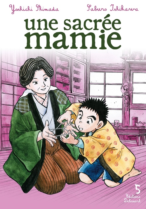 Couverture ebook de Une sacrée mamie T05, de Yoshichi Shimada, Saburô Ishikawa