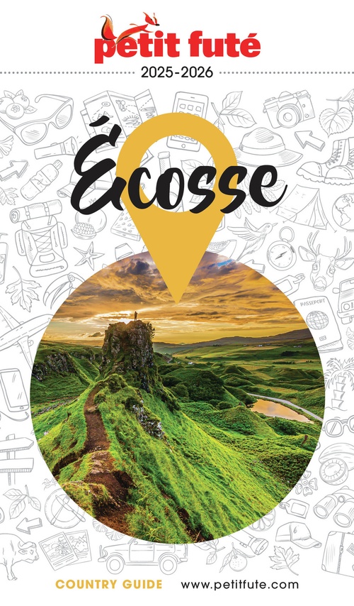 Couverture ebook de Guide Ecosse 2025/2026 Petit Futé, de Collectif