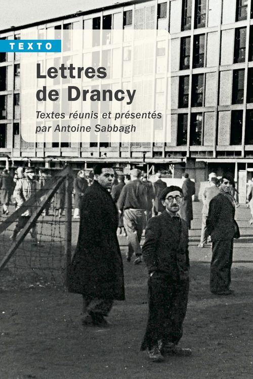 Couverture ebook de Lettres de Drancy, de Antoine Sabbagh