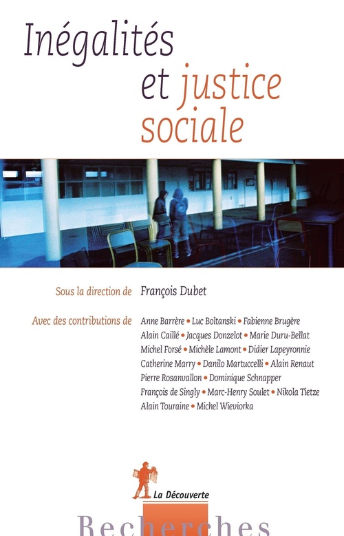 Couverture ebook de Inégalités et justice sociale, de François Dubet