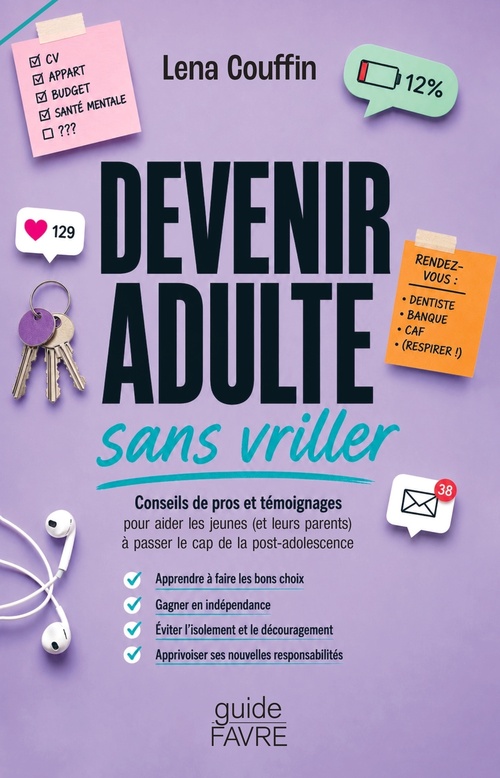 ebook cover of Devenir adulte sans vriller, by Léna Couffin
