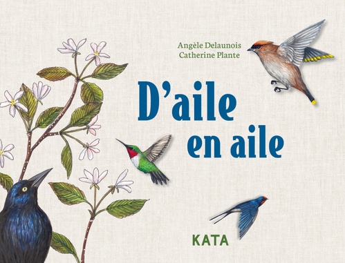 Couverture ebook de D'aile en aile, de Angèle Delaunois