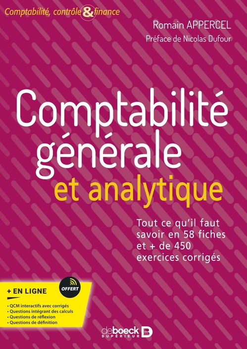 ebook cover of Comptabilité générale et analytique, by Romain Appercel