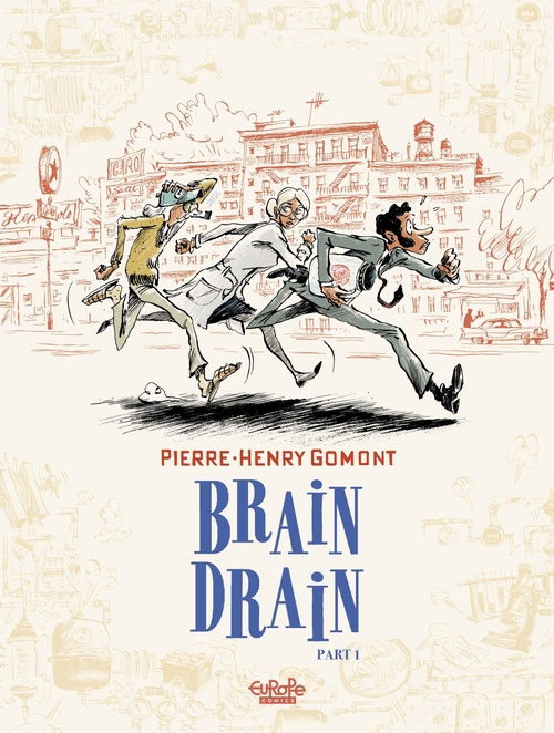 Couverture ebook de Brain Drain - Part 1, de Gomont Pierre-Henry