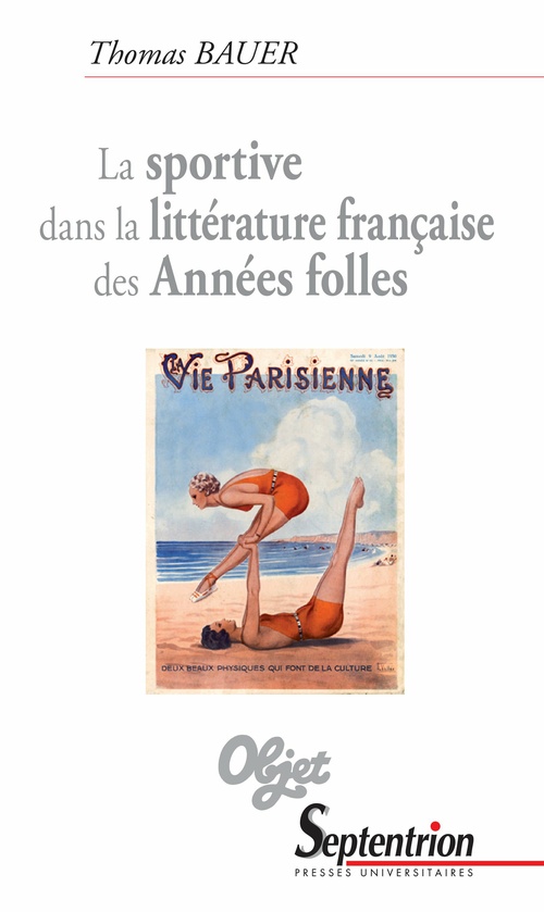 ebook cover of La sportive dans la littérature française des Années folles, by Thomas Bauer