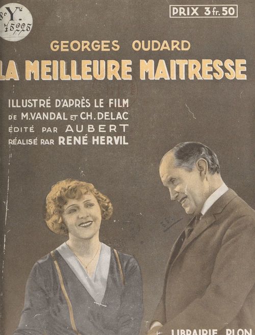 Couverture ebook de La meilleure maîtresse, de Georges Oudard
