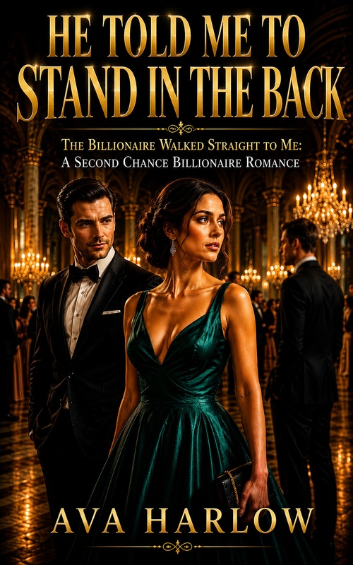 Couverture ebook de He Told Me To Stand In The Back, de Ava Harlow