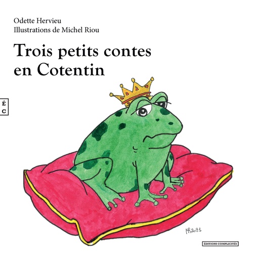 Couverture ebook de Trois petits contes en Cotentin, de Odette Hervieu