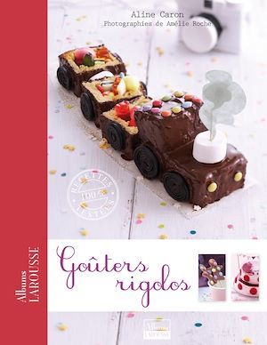 ebook cover of Goûters rigolos, by Aline Caron