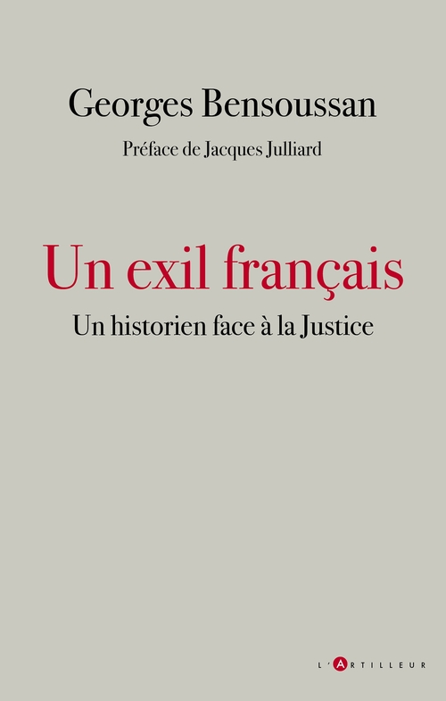 Couverture ebook de Un exil français, de Georges Bensoussan