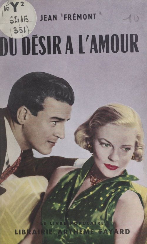 Couverture ebook de Du désir à l'amour, de Jean Fremont