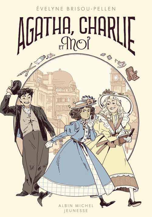 Couverture ebook de Agatha, Charlie et moi - tome 1, de Evelyne Brisou-Pellen
