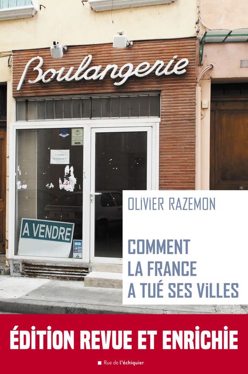 ebook cover of Comment la France a tué ses villes, by Olivier Razemon