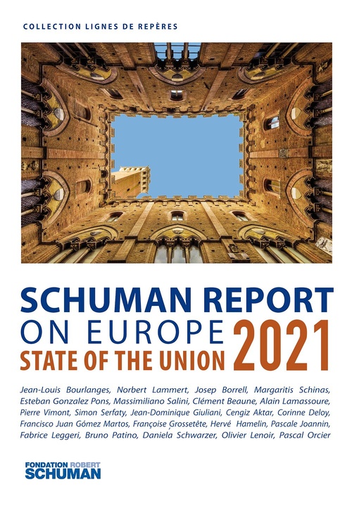 Couverture ebook de Schuman report on Europe, de Pascale Joannin