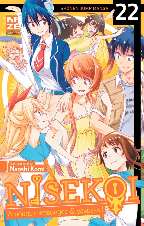 ebook cover of Nisekoi - Amours, mensonges et yakuzas ! T22, by Naoshi Komi
