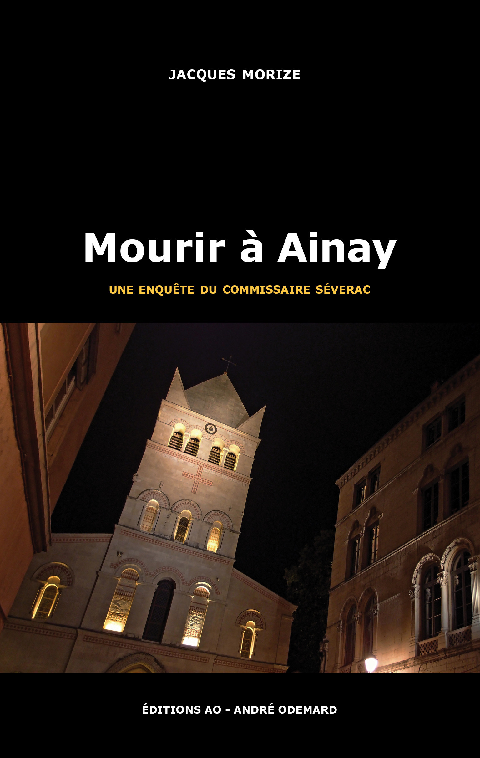 Couverture ebook de Mourir à Ainay, de Jacques Morize