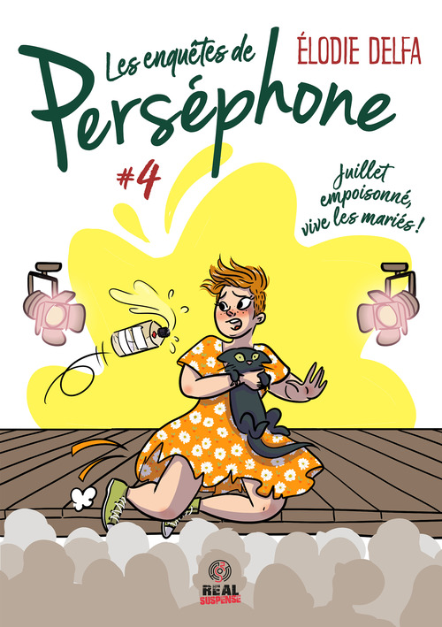ebook cover of Juillet empoisonné, vive les mariés !, by Élodie Delfa