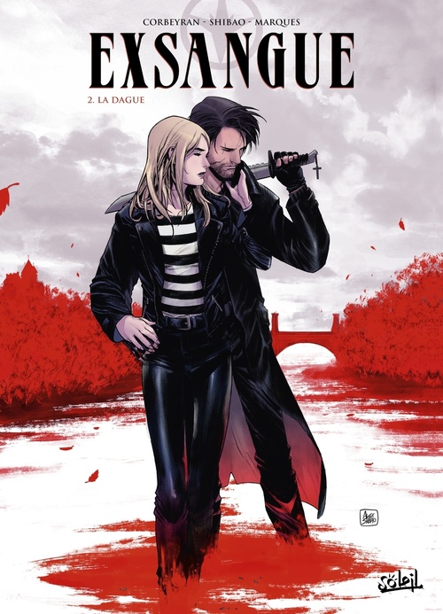 ebook cover of Exsangue T02 - La Dague, by Eric Corbeyran