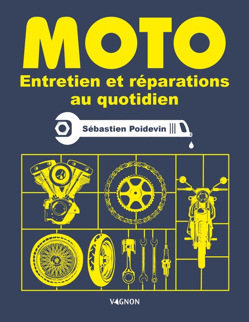 ebook cover of Moto - Entretien et réparation au quotidien, by Sébastien Poidevin