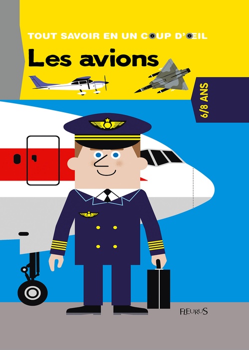 ebook cover of Les avions, by François Besse, Kiko