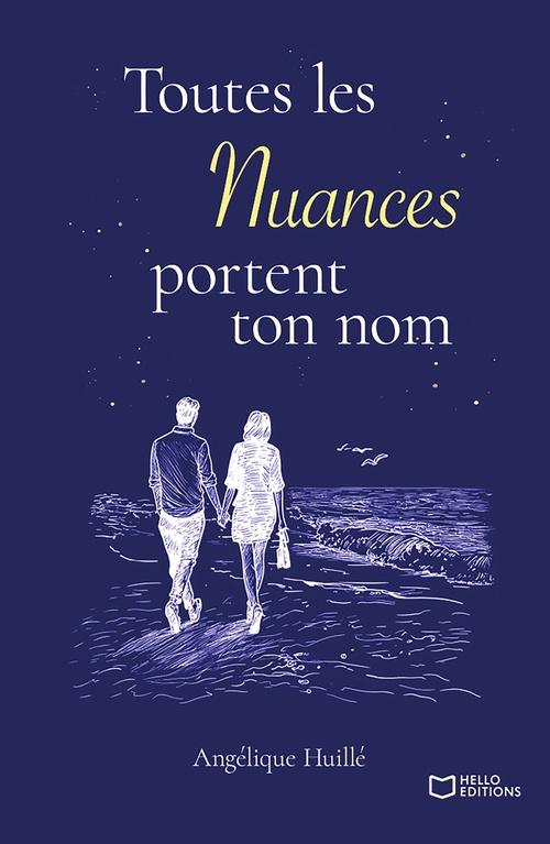 Couverture ebook de Toutes les Nuances portent ton nom, de Angélique Huillé