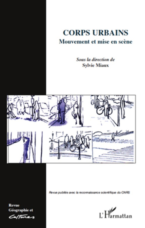 Couverture ebook de Corps urbains, de Sylvie Miaux