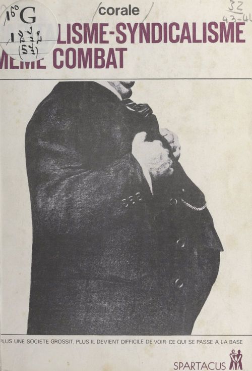 ebook cover of Capitalisme-syndicalisme, même combat, by Corale