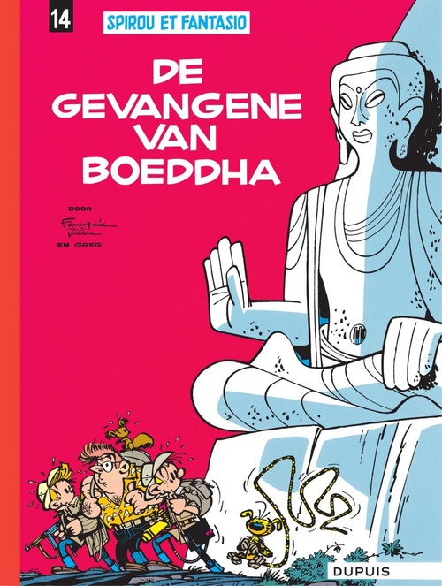 ebook cover of De gevangene van Boeddha, by Franquin