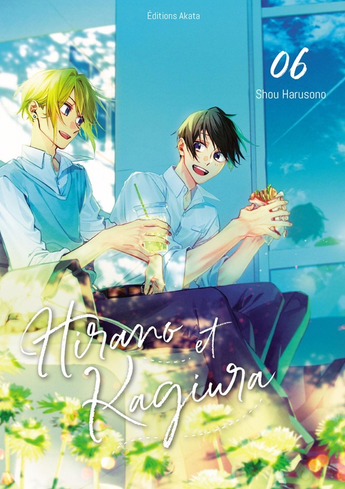 Couverture ebook de Hirano et Kagiura - Tome 6 (VF), de Shou Harusono
