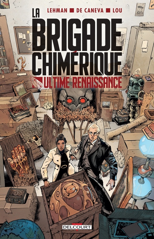 Couverture ebook de La Brigade chimérique - Ultime Renaissance, de Serge Lehman