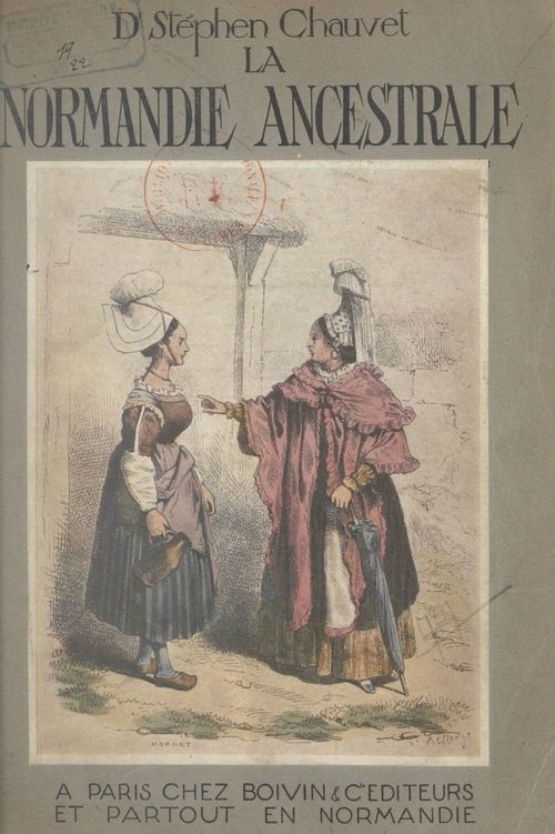 Couverture ebook de La Normandie ancestrale, de Stephen Chauvet