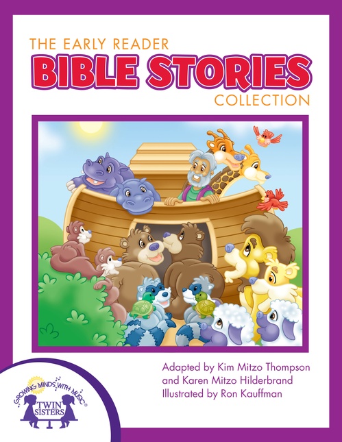 ebook cover of The Early Reader Bible Stories Collection, by Kim Mitzo Thompson, Karen Mitzo Hilderbrand