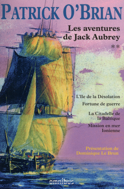 ebook cover of Les Aventures de Jack Aubrey - tome 2, by Patrick O'Brian