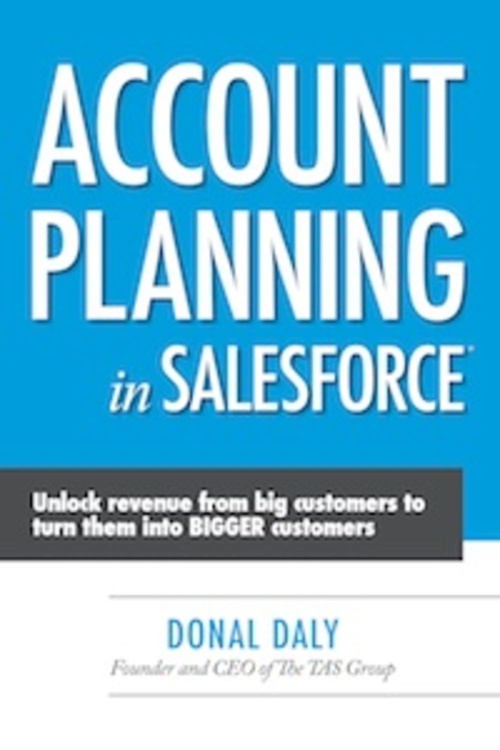 ebook cover of Account Planning in Salesforce, by Donal Daly