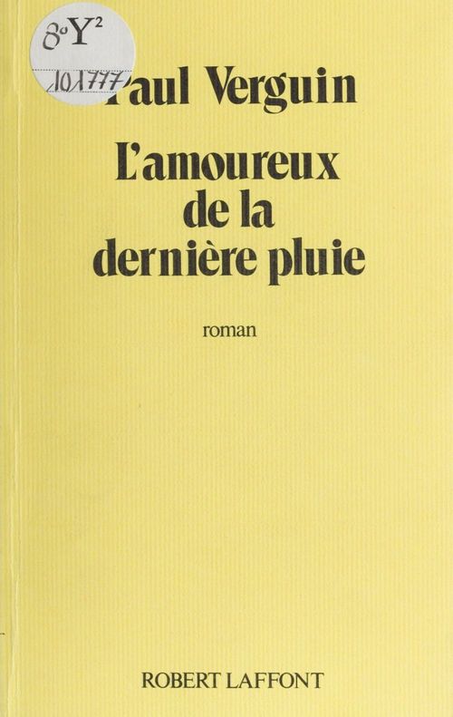 ebook cover of L'Amoureux de la dernière pluie, by Paul Verguin
